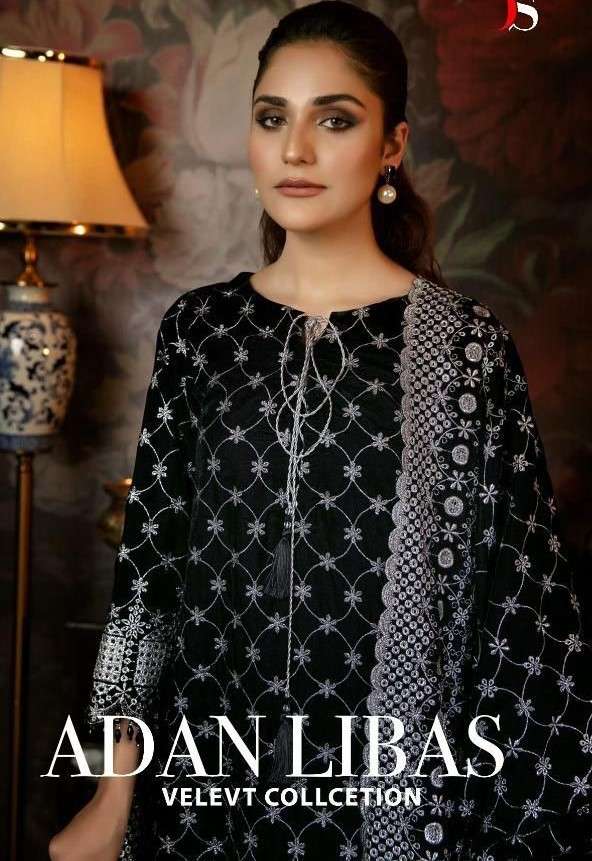 Deepsy Suits Adan Libas Velvet Collection Winter Pakistani Suits Collection