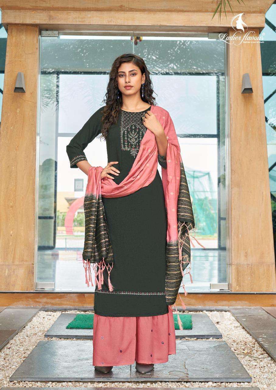 Ladies Flavour Ruhana Vol 1 Musline With Embroidey Readymade Salwar suit Collection