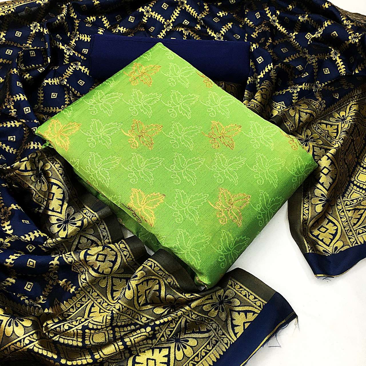 Banarasi Silk Dress 18 Designer Festive Wear Dress Materials