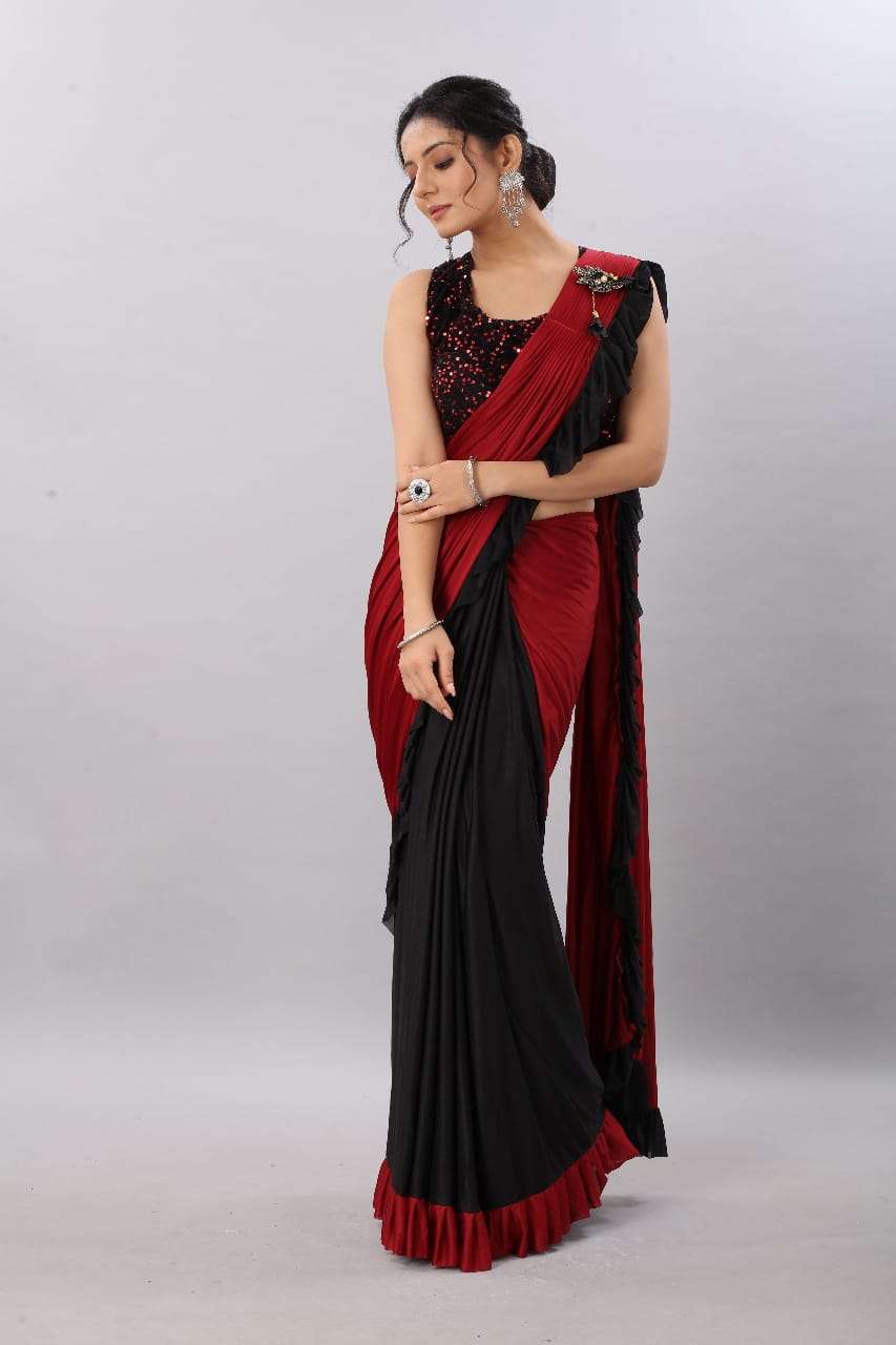 PARTY WEAR SAREE COLLECTION BY THE WOMENS THREAD SOFT LYCRA SAREES WHOLESALER