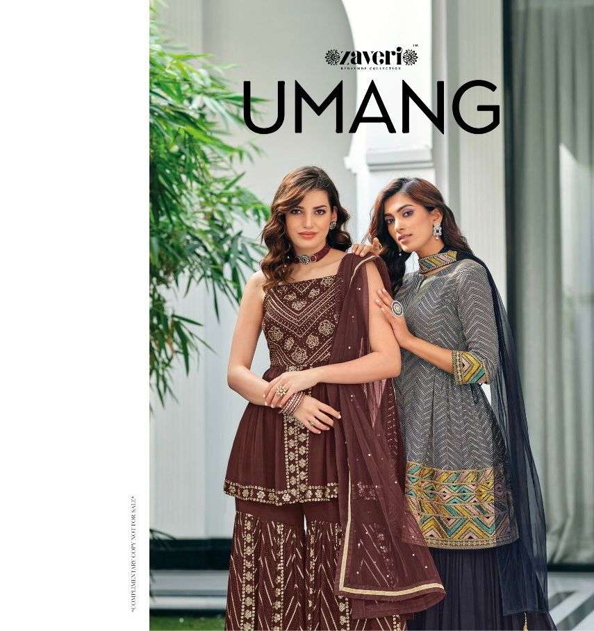UMANG BY ZAVERI NEW HEAVY LATEST FESTIVAL AND WEDDING WEAR COLLECTION WHOLESALER