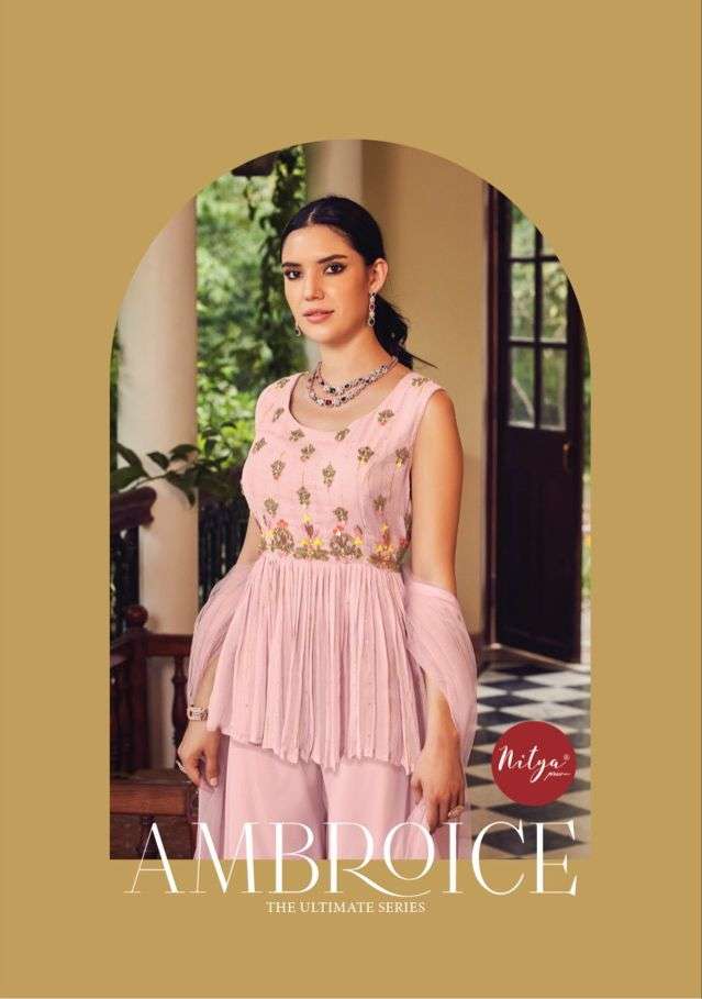 LT NITYA AMBROICE GEORGETTE STYLISH READYMADE COLLECTION