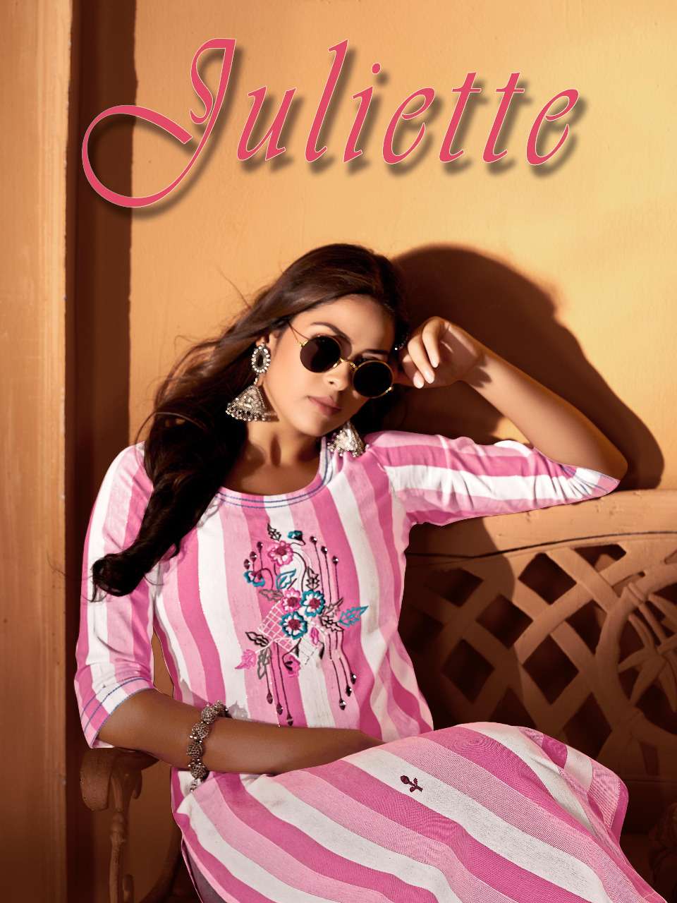 JULIETTE VOL 1 BY FASHION GALLERIA PRESENTING NEW HEAVY FANCY PURE COTTON LINING STRAIGHT KURTI COLLECTION WHOLESALER 