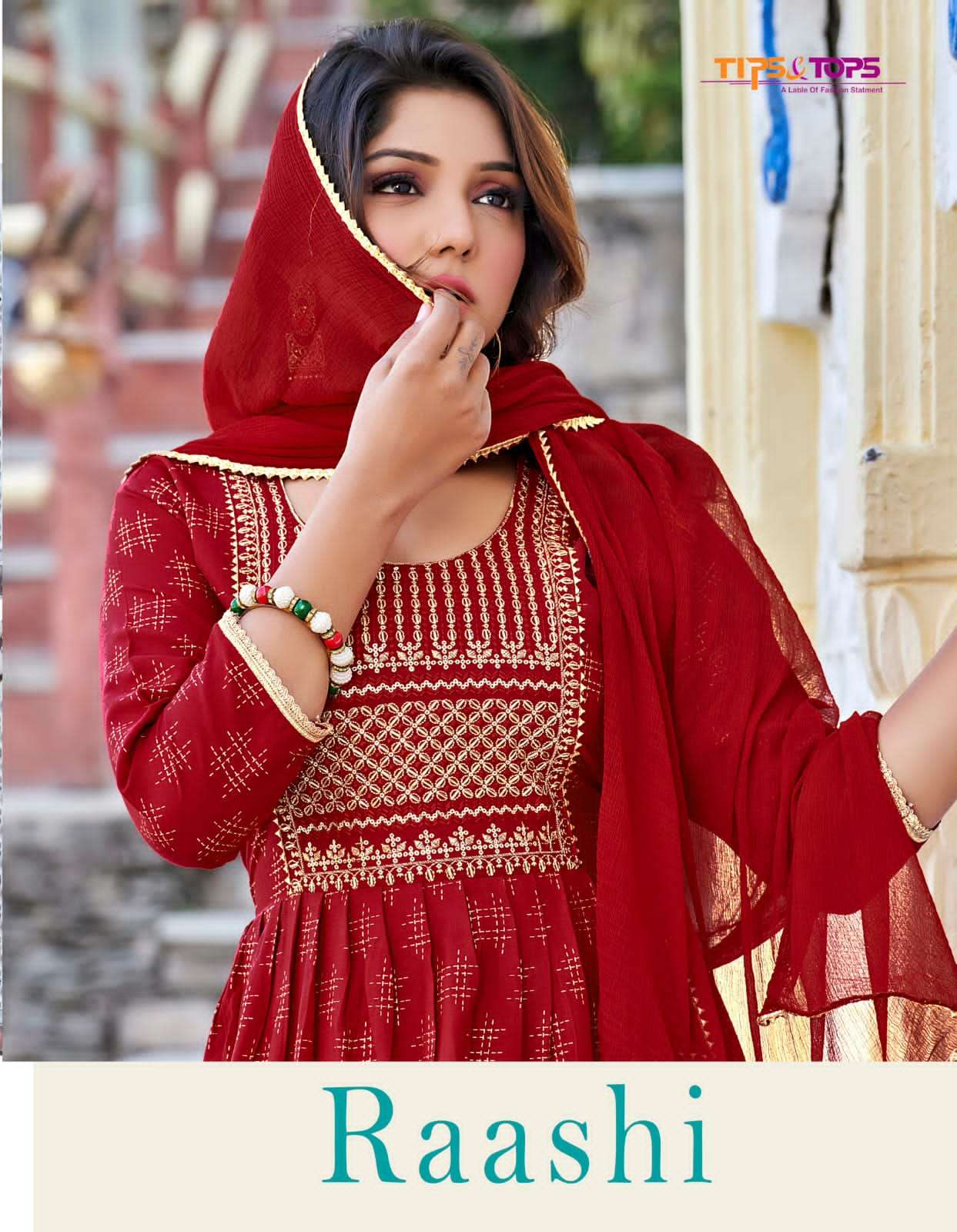 RAASHI BY TIP & TOPS PRESENTING NEW HEAVY FANCY HEAVY RAYON GHARRARA COLLECTION WHOLESALER