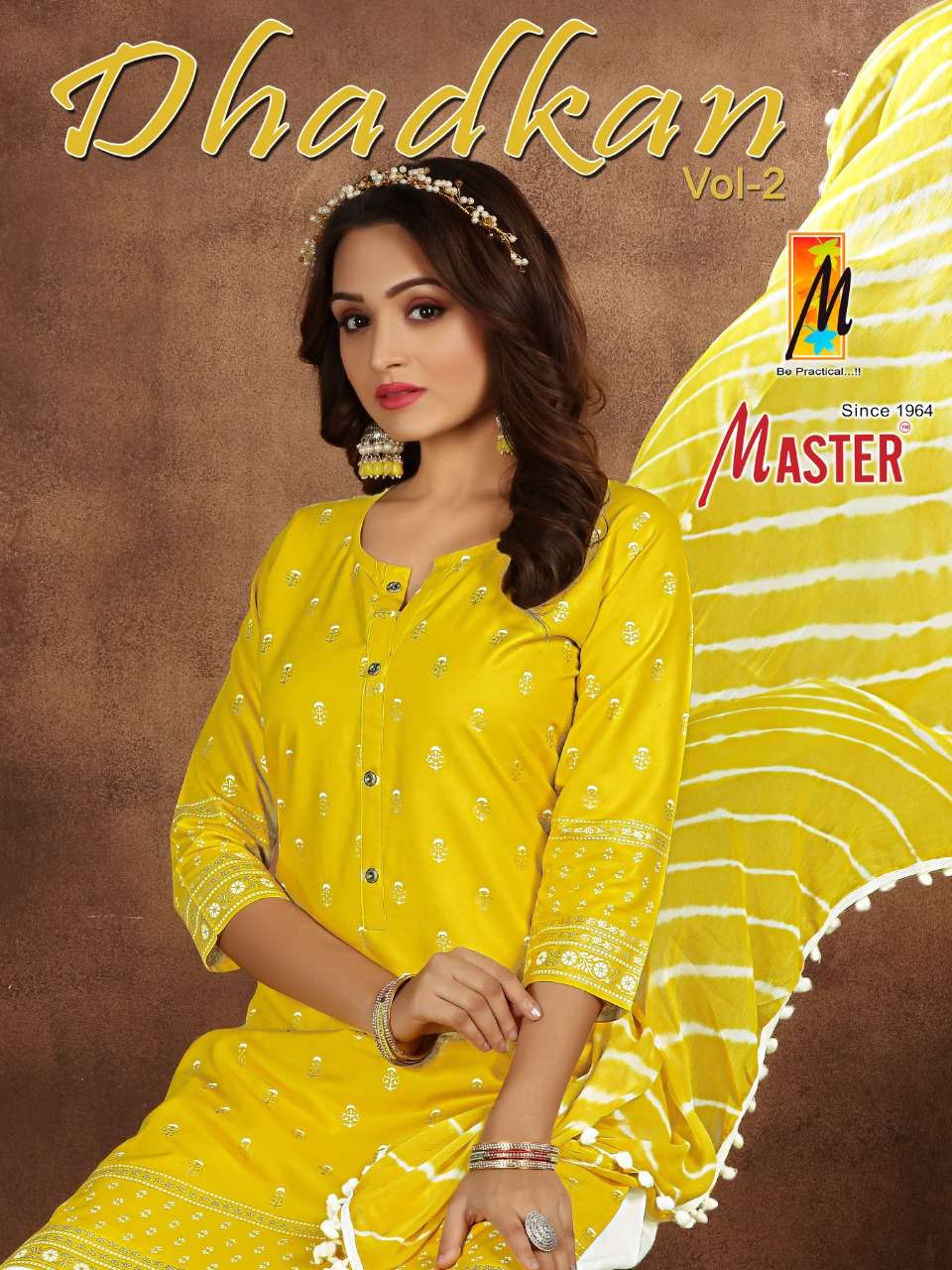 MASTER DHADKAN VOL 2 NEW HEAVY FANCY DESIGNER RAYON PRINTED KURTI PLAZO WITH DUPATTA FESTIVAL COLLECTION WHOLESALER
