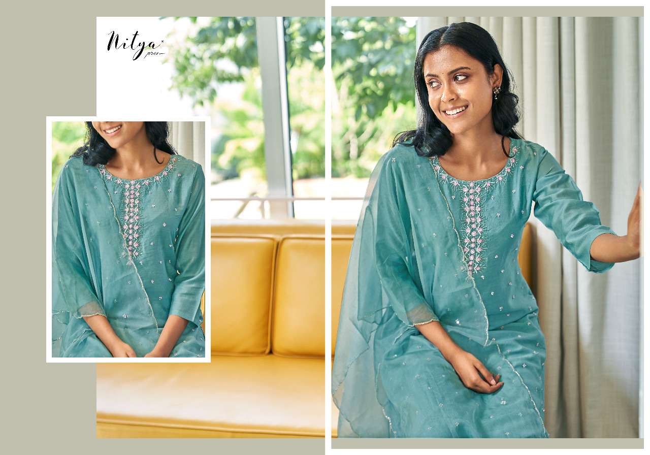 LT Fabrics Inaaya vol 2 by nitya Designer Cotton Kurti with Palazzo