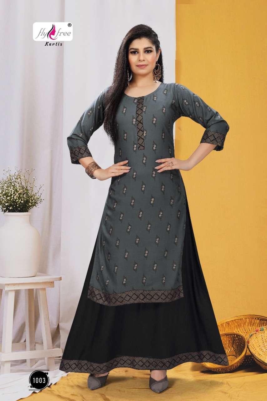 Washable Style New Vol 2 Rayon 14 Kg With Gota Pati Embroidery Kurti With  Attached Skirt at Best Price in Surat | Fabfirki