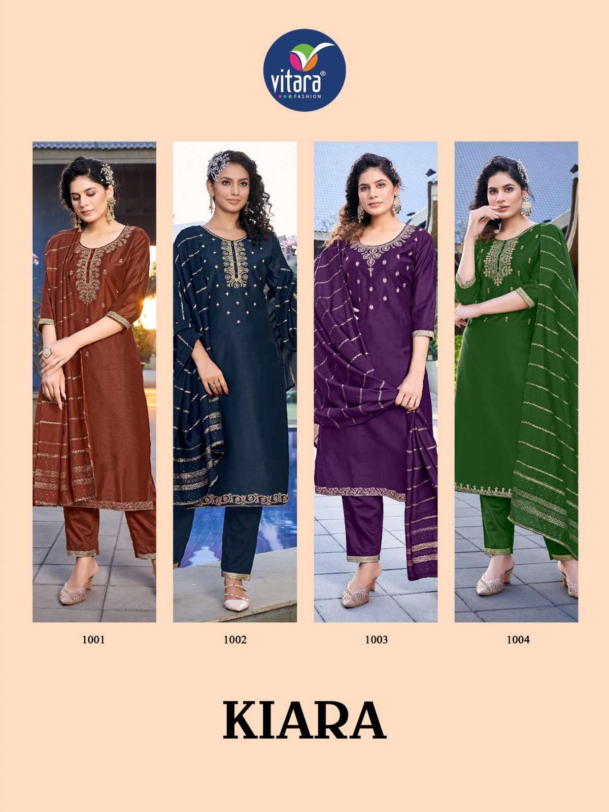 Mittoo Kiara Fancy Designer Kurti Pant With Dupatta Collection