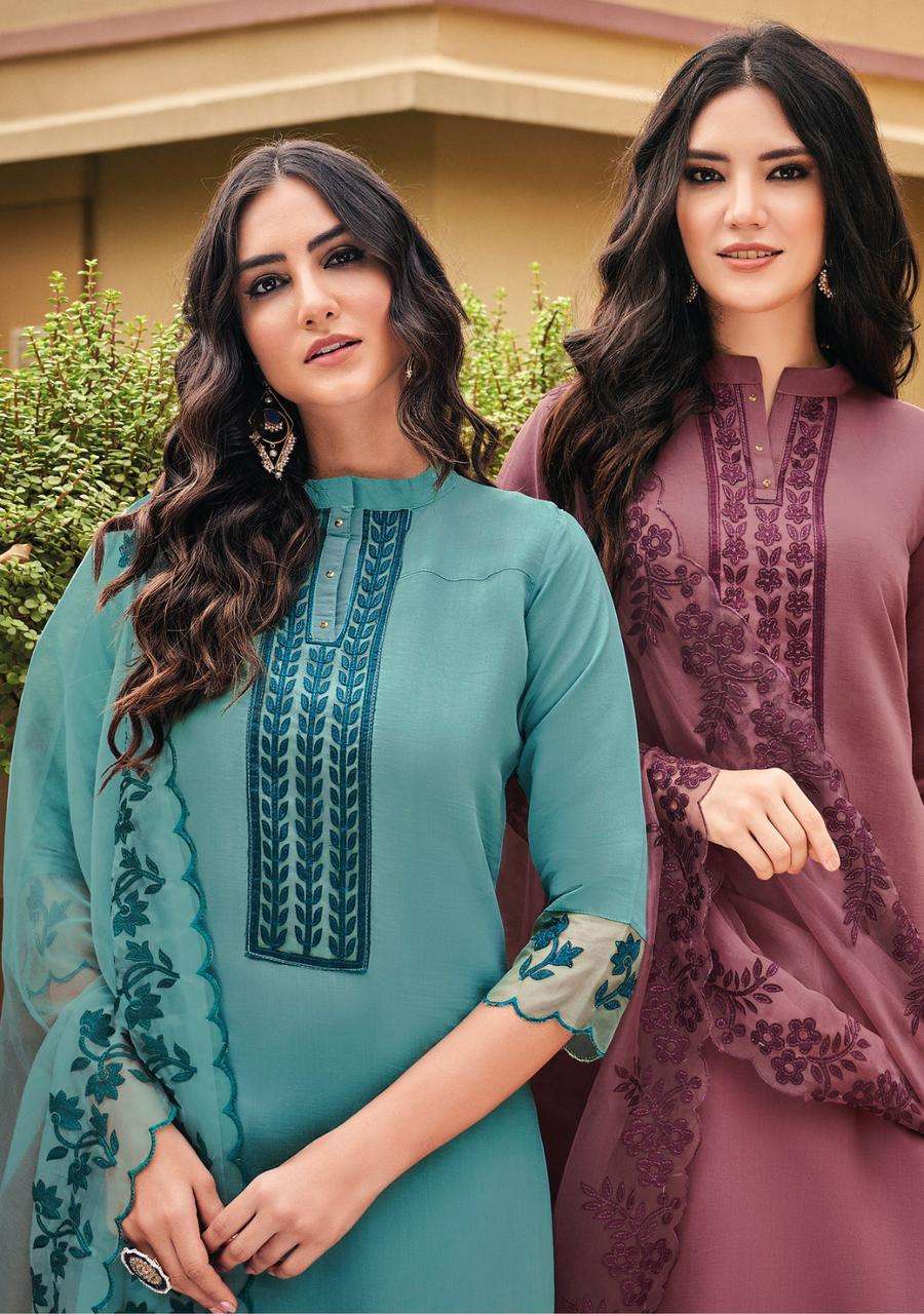 Attractive Cotton Silk Fabric Rani Color Festival Wear Kurti Bottom Se | Ladies  gown, Cotton silk fabric, Gown party wear